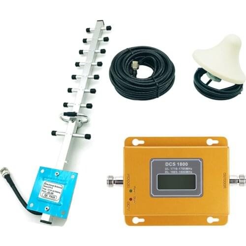 LTE 1800Mhz 4G Signal Repeater GSM 1800Mhz 4G CellPhone Signal Booster B3 DCS LTE1800Mhz GSM Repeater 2G 4G Cellular Amplifier