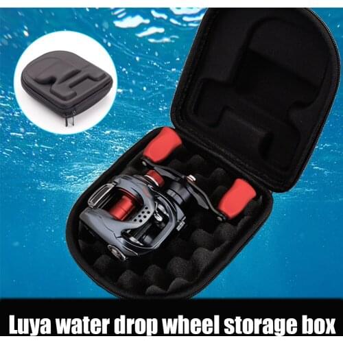 Fishing Reel Bag Portable Lure Fishing Reel Protective Bag Low Profile Baitcasting Wheel Protective Case Fishing Storage Bags