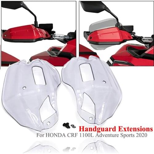 Handguard Extensions 2020 For HONDA CRF 1100L CRF 1100 L Africa Twin Adventure Sports CRF1100L Hand Shield Protector Windshield