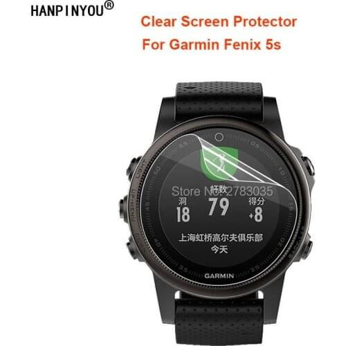 For Garmin Fenix 5s Smart Wristband Bracelet Clear Glossy Screen Protector Protective Film Guard (Not Tempered Glass)