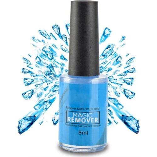 Magic Remover Soak Off Nail Polish Removes Gel Professional Burst Clean Degreaser MPwell