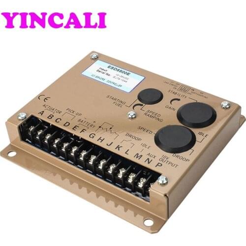 High Quality Diesel Generator Speed Controller ESD5500E Speed Control Board Control Unit Speed Governor Suit 12 or 24 VDC