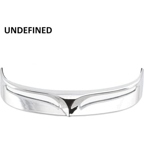 Motorcycle Chrome Rear Fender Edge Trim Tip Trailing Cover For Harley Fatboy FLSTF/B 2007 - 2017 Custom