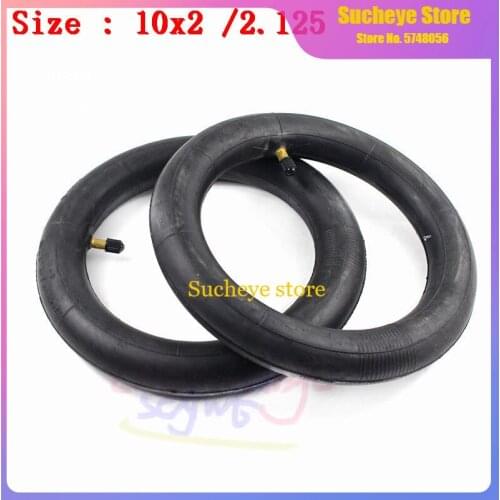 2pcs Upgraded Inner Tube for Xiaomi Mijia M365 Electric Scooter 10" Inner Tyre 10x2 Inner Tire M365 Parts Durable Pneumatic Tube