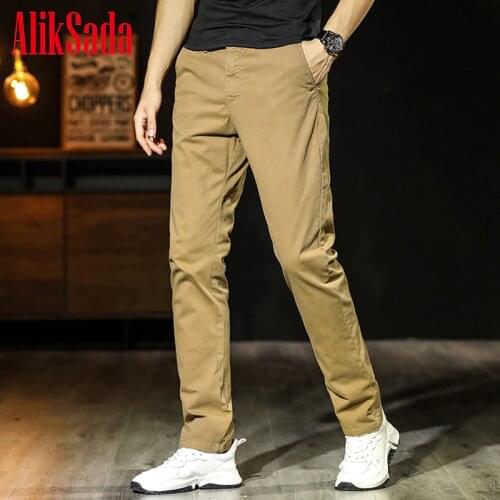 Мужские модные брюки ALIKSADA China At AliExpress