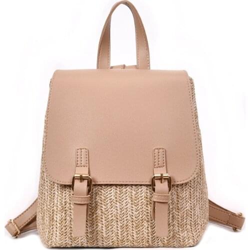 Annmouler Women's Wicker Backpacks