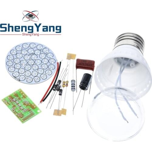 ShengYang AC 85V-277V Mini Energy-Saving 2.4W 38 LED Lamps DIY Kit for Camping out in the wild BBQ , Do not include the led