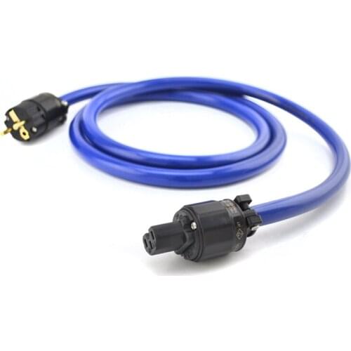 Pieces hifi audio Ensemble power cable with EU version power plugs connection hi-end schuko power cord wire
