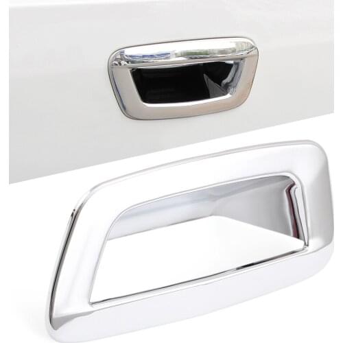 Chrome Car Rear Tail Door Bowl Trim Fit For Vauxhall Opel Mokka Buick ENCORE 2013 2014 2015 2016 Car Styling
