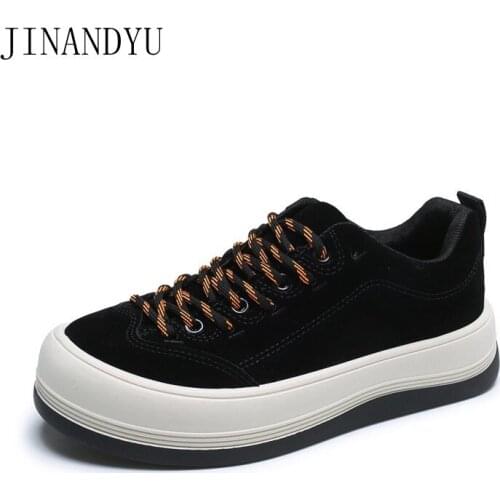 Korean Style Men Platform Shoes Pu Leather Casual Shoes Sneakers Homme Fashion Lace-up Chunky Sneakers Mocassin Sport Homme