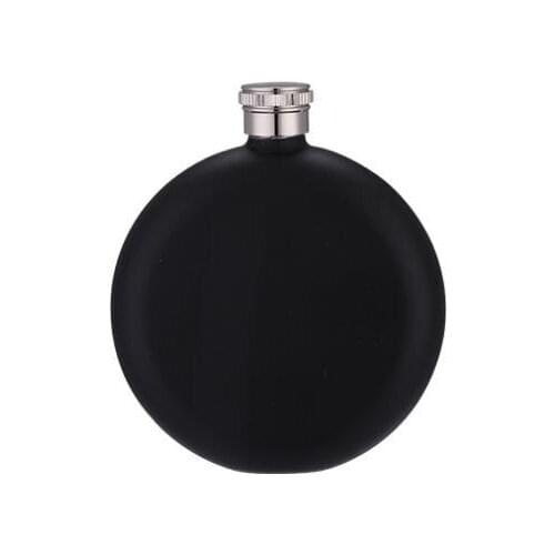 5oz Stainless Steel Round hip flask black /pink /green / red / yellow SN482