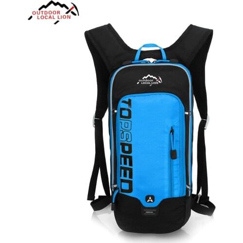 LOCAL LION 6L Waterproof Bicycle Backpack MTB Bike Bag Running Hydration Backpack For Cycling Hiking Camping, No Water Bag