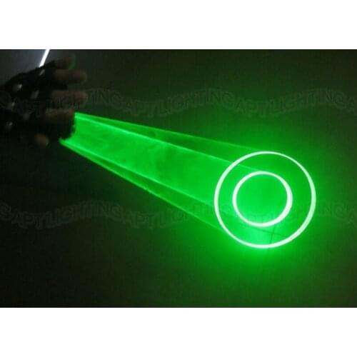DJ lightnovelty lighting green laser gloves palm dancing club rotating laser show light great pub party laser beamer L or R
