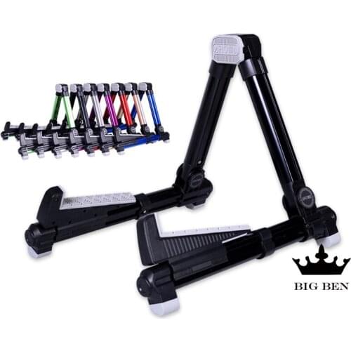 Portable guitar violin electric guitar Hawaii guitar bass shelf stand metal solid shelf stretch design guitar stand lightweight