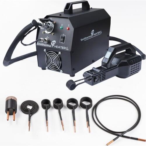 230V 3KVA Portable Induction Heater With 5 Pieces Coil Inductor And Flexible Cable For Car Garage