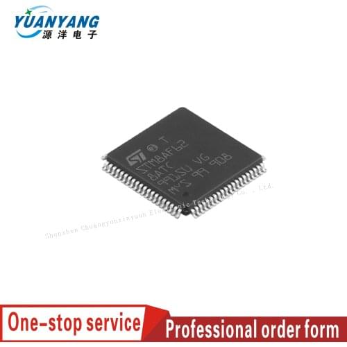 STM8AF628ATCX Embedded processor and controller 8-bit Microcontrollers - MCU encapsulation：LQFP-80 Brand new and original