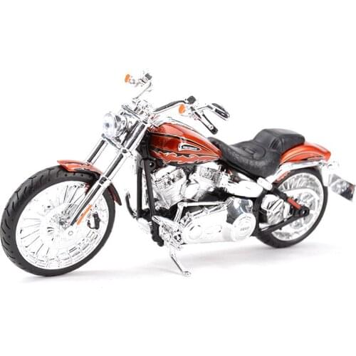 1:12 2014 Sportster Iron 883 Dyna Street Glide Road King CVO Breakout Electra Glide Diecast Alloy Motorcycle Model Toy