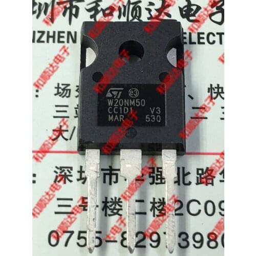10pcs/lot W20NM50 STW20NM50 New stock TO-247 500V 20A