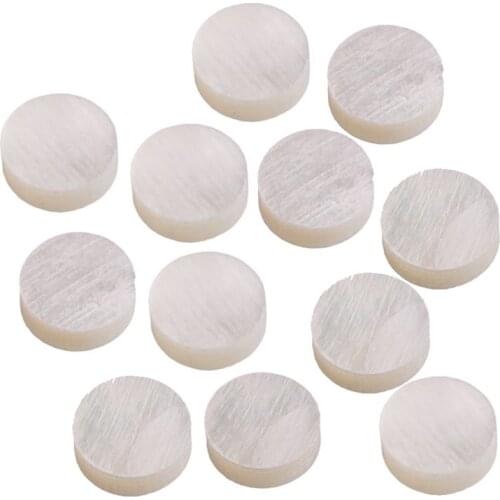 12 White Mother of Pearl Luthier Dots Inlay Fret Side Marker 6mm #8
