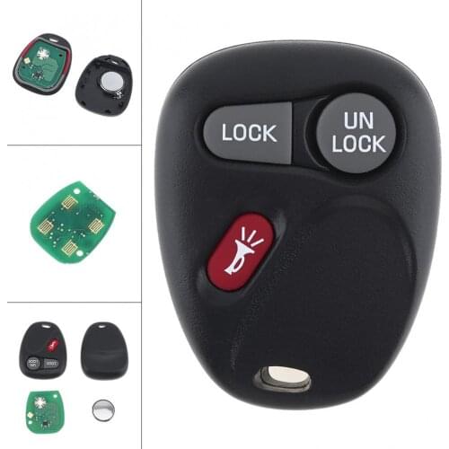 3 Button Keyless Car Entry Remote Key Fob KOBLEAR1XT 15042968 for Chevrolet Silverado Tahoe Yukon