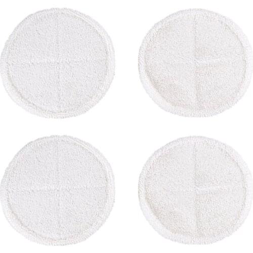 4 Pack Soft Contact Mop Pads Replacement For Bissell Spinwave 2039A 2124 Powered Hard Floor Mop