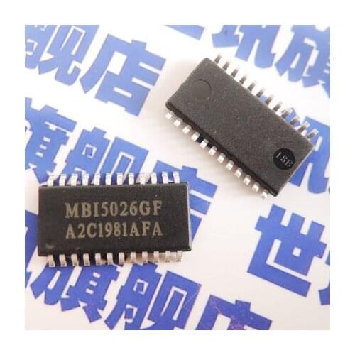 5PCS 10PCS MBI5026GF SOP-24 MBI5026G SOP24 MBI5026 5026 LED driver chip New and original