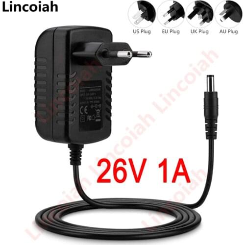 26V 1A replace 450mA Charger Adapter Power Supply Adaptor For Dibea D008 F8 Pro F6 M500 TT8 MM8 K30 MT66 D18 Cordless Cleaner