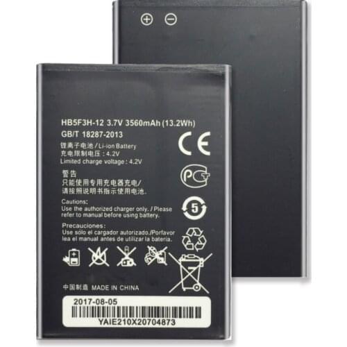 For Huawei Ascend E5372T E5775 4G LTE FDD Cat 4 WIFI Router Battery HB5F3H HB5F3H-12 3560mAh