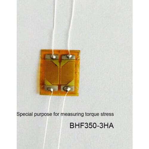 BHF350-3HA High Precision Half Bridge Strain Gauge / Shear Stress Torque Strain Gauge