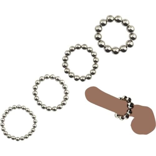 Large Metal strong Magnetic breast beads nipple clamps clips cock ring ball lock stretcher scrotum Bondage sex toys female male