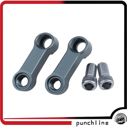 For KAWASAKI Z250 Z300 Z650 Z900 Z900RS Z800 Z1000 Z750 ER-6N ER-6F Mirror Riser Extenders Spacers Extension Adapter Adaptor