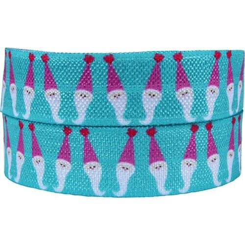 FLRA FOE Cute Christmas Santa fold over elastic ribbon wholesale