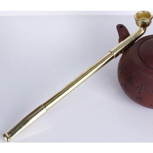 Classic Telescopic Smok Metal Pipes Portable Creative Smoking Pipe Herb Tobacco Pipe Narguile Grinder Smoke Cigarette Holder