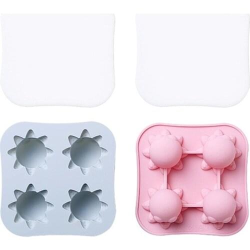 Diy Creative Lid Octopus Shape Silicone Ice Lattice Mold Ice Tray Summer Candy Chocolate Mold Multi-purpose Kitchen Baking Mold
