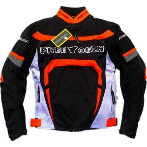 Summer breathable cloth motorcycle suits racing suits with windproof layer removable protective gear Summer breathable cloth mo