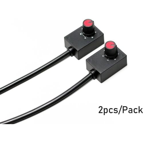 Free Shipping 2pcs/Pack 0-10V 1-10V LED Grow Light Mini Dimmer with Switch Function for Dimmable Power Driver