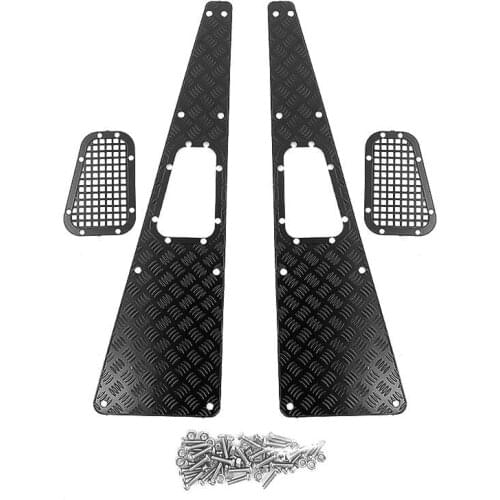 Metal Anti-Skid Plate Intake Grille for Traxxas TRX-4 TRX4 Defender 1/10 RC Crawler Upgrade Parts Accessories