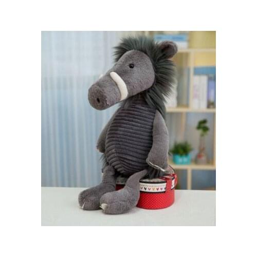 About 35cm cute cartoon wild boar plush toy soft doll Christmas gift w1905