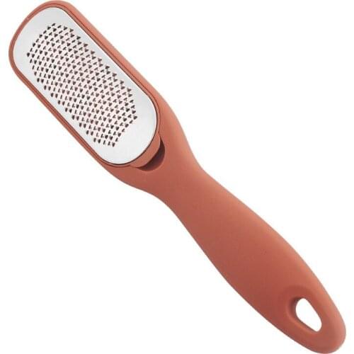 Pedicure Rasp Foot File Callus Remover for Hard Skins and Chapped Skin Cornsstainless Steel Scrubber Cleaner File