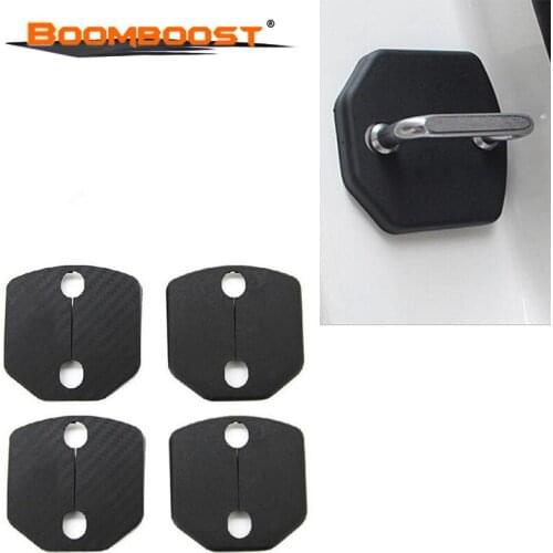 Fit for Ford Fiesta 2008-2013/Focus 2011-2014 4PCS Car Door Striker Cover Car Accessories Lock Protector Antirust Case