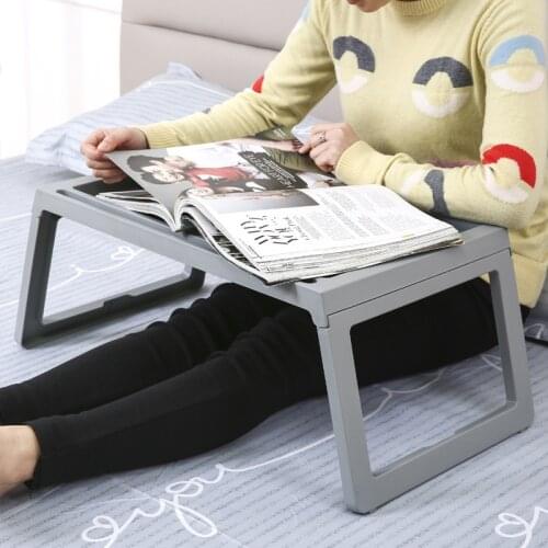 Portable foldable laptop table, lazy table, student dormitory bed, portable laptop table, confinement table SP125