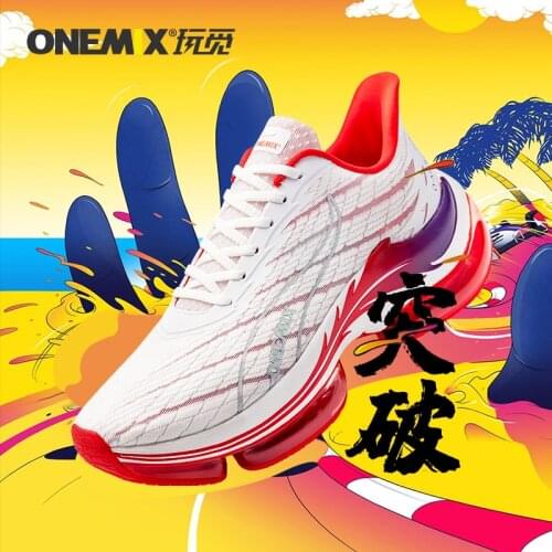 ONEMIX aircushion Running Shoes for Men Air Cushion Athletic Breathable Couple Trainers Shoes Walking Sneakers for Women