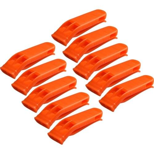 Sports Match Dual Band Whistle PP Plastic Outdoor Camping Survival Loud Whistle Portable Sports Referee Lifeguard Whistles