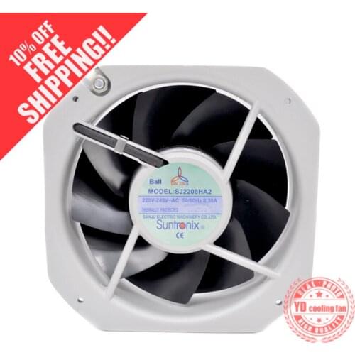 NEW FOR san jun suntronix SJ2208HA2 SJ2208HA3 Metal Tolerate high temperatures 110V220V22580 cooling fan