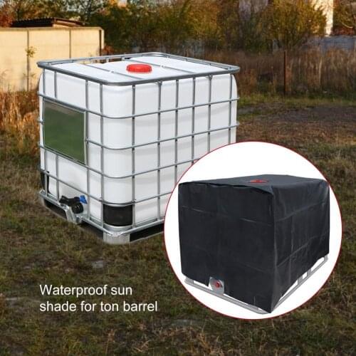 IBC Container Cover1000 Liters IBC Container Waterproof And Dustproof Cover Oxford Cloth 210DOutdoor Water tank Protective Cover
