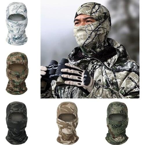 Camouflage Hat Women And Men Hedging Cap Mens Winter Hats Cycling Sport Breathable Beanies Winter Headdress Beanies For Men