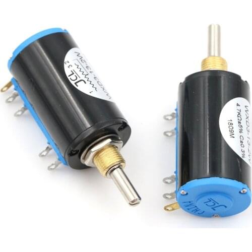 2PCS WXD3-13-2W ohm Precision Multiturn Potentiometer Adjustable Resistor