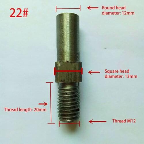 22# 32# Stainless Steel Small Shaft Square Shaft Powerful Meat Grinder Cutter for Meat Grinder Accessories