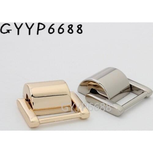5-10 pieces 19x20mm shiny colors connecting buckle for woman handbag chain bag purse buckle bag accessories