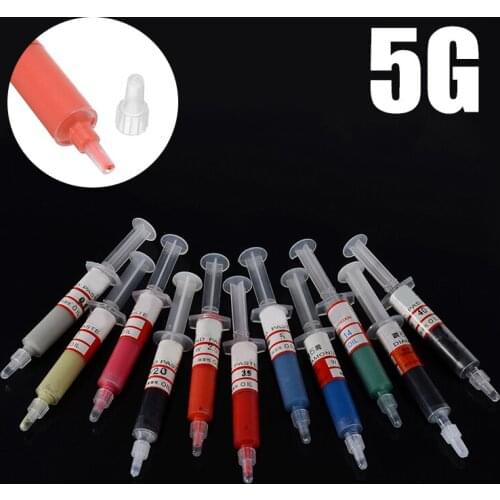 5g Diamond Polishing Lapping Paste Compound Syringes W0.5-W40 Abrasive Paste Needle Tube Grinding Polishing Lapping For Metal